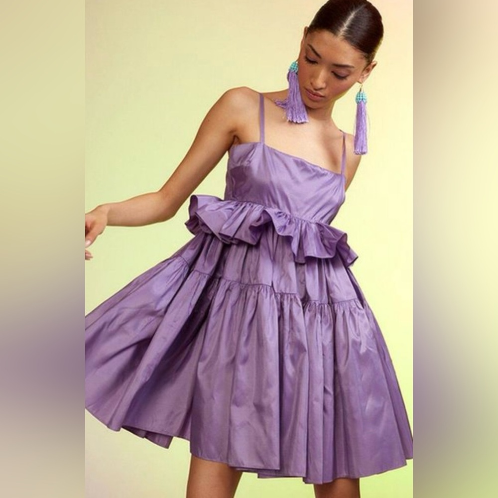 Cynthia Rowley
Taffeta Peplum Babydoll Dress. BNWT